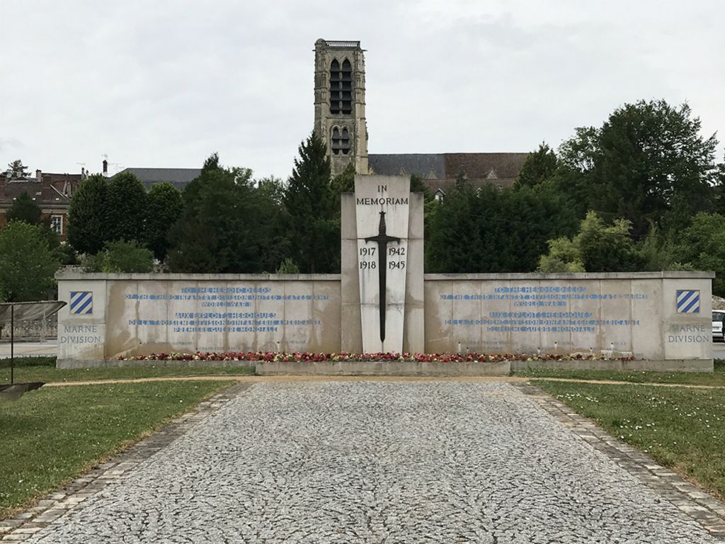 Memorial to the US 3rd Division in  Château-Thierry 